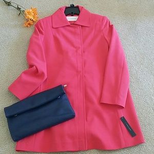 T Tahari Flora Crepe Topper