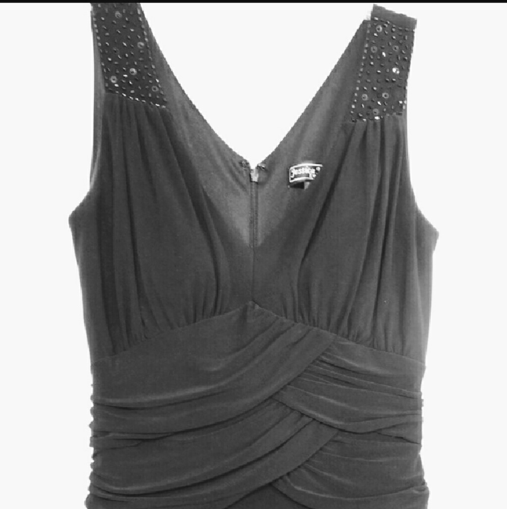 Black dress for Valentine's day