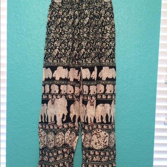 Flowy elephant pants