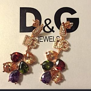 ✨ 2x Host Pick ✨D&G Colorful Zircon Earrings