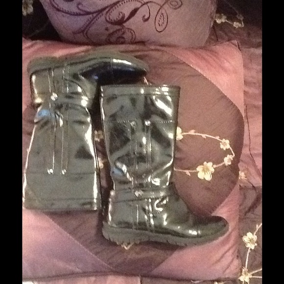 Black Boots Youth Size 11.5