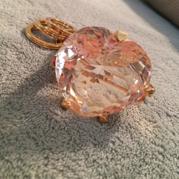 Juicy couture ring princess key chain
