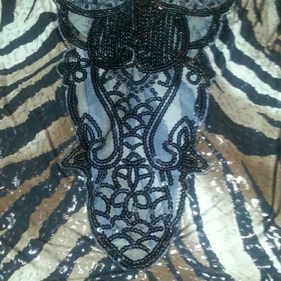 NWOT Cheetah Party Dress - Picture 4 of 4