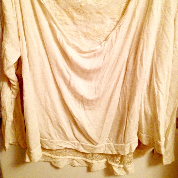 💜Half sleeve lace Top💜