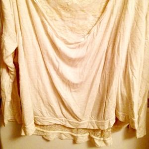 💜Half sleeve lace Top💜