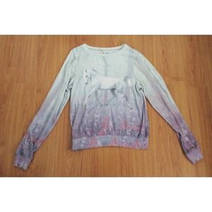 WILDFOX Garden Trot Multi Patterned fleece sweater