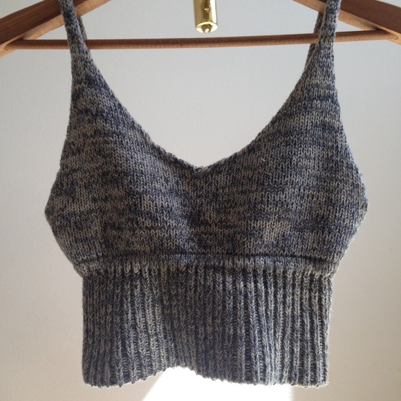 Pins and Needles knit crop top