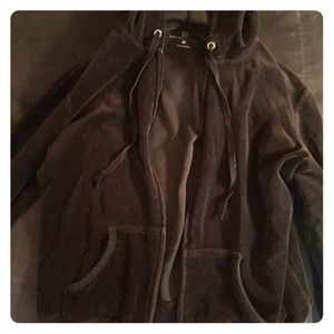 Velour Zip Up