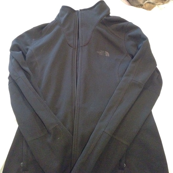 Women's black fitted North Face: Size small