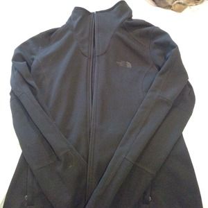 Women's black fitted North Face: Size small