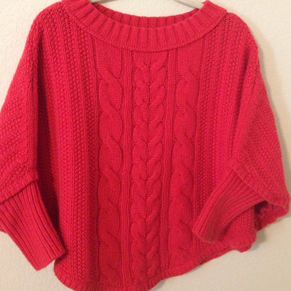 LOFT Sweaters - Gorgeous chunky knit poncho/sweater