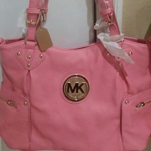 Pink Designer Handbag