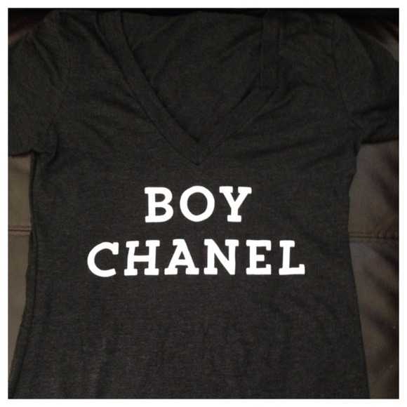 Fashion Tee "Boy Chanel"