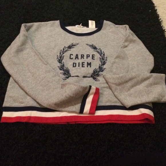 carpe diem sweatshirt