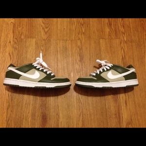 Nike sbs olive green and khaki