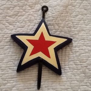 Patriotic Robe Hanger NWOT