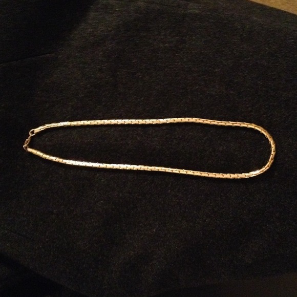Gold Necklace-costume jewelry