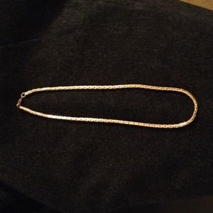 Gold Necklace-costume jewelry