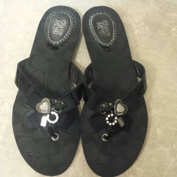Coach sandals size 8