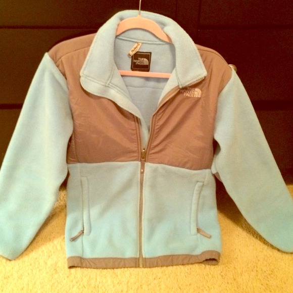 North Face Outerwear - Light blue North Face Jacket!
