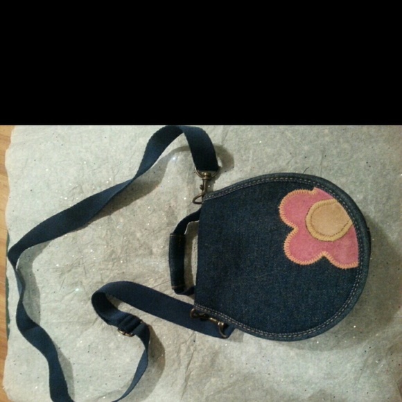 Crossbody purse for movies/CDs