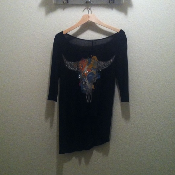 Colorful skull top - Picture 2 of 3