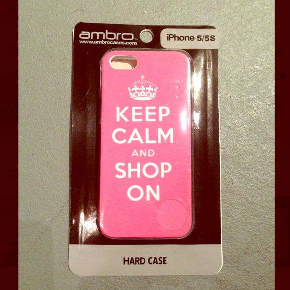 iPhone 5 Keep Calm and Shop On phone case