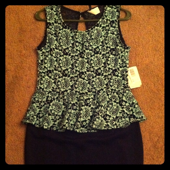 Peplum Dress XL