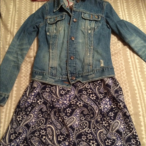 2 southern dresses and Jean jackets. Can bundle! - Picture 2 of 3