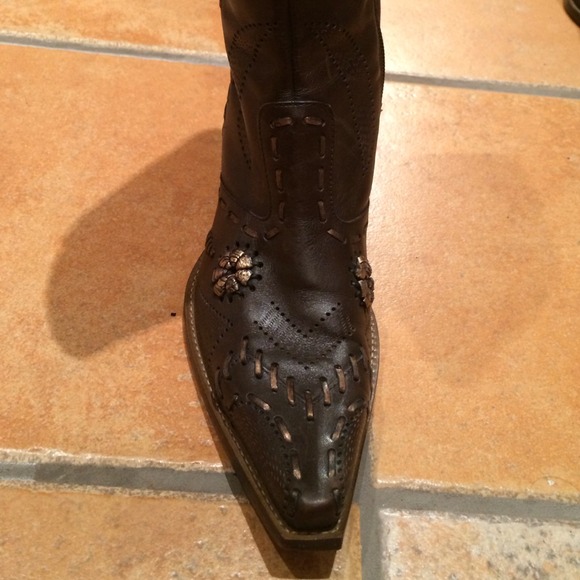 BCBGirls brown cowboy boots