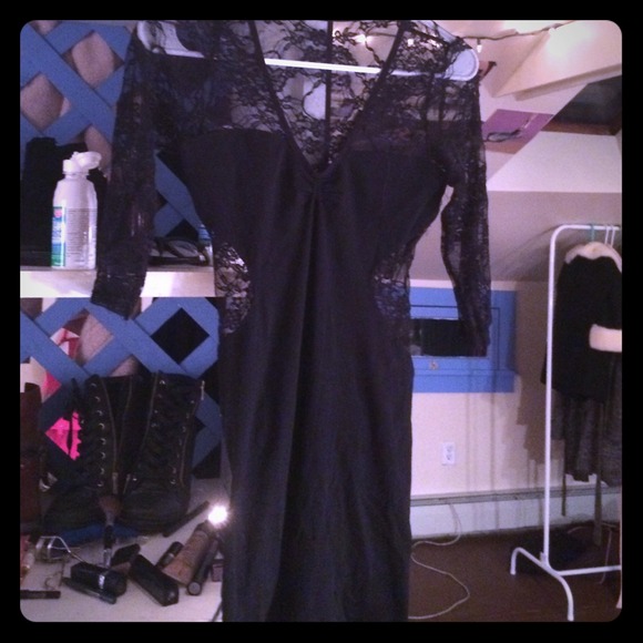 Bebe super sexy black dress RESERVED for TINA