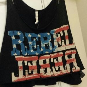 Papaya USA Rebel Shirt - Crop Top