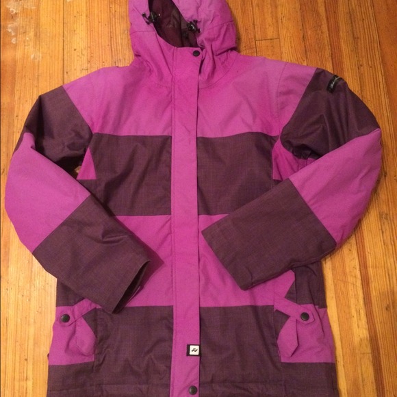 Purple Ride Snowboard Winter Jacket