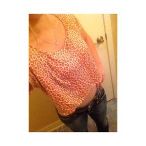 Light Orange Forever 21 Top!