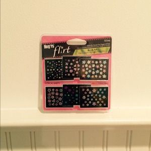 Fashionable nail stickers that just stick on!