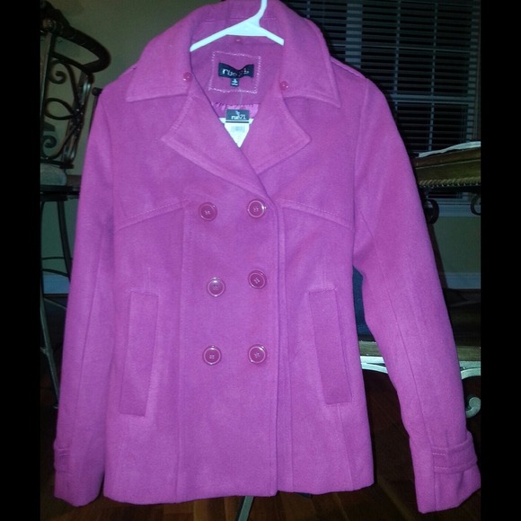 Brand new fuchsia peacoat!