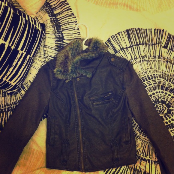 Dollhouse Jackets & Coats Brown Leather Jacket Poshmark