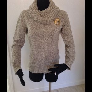 RALPH LAUREN COWL SWEATER