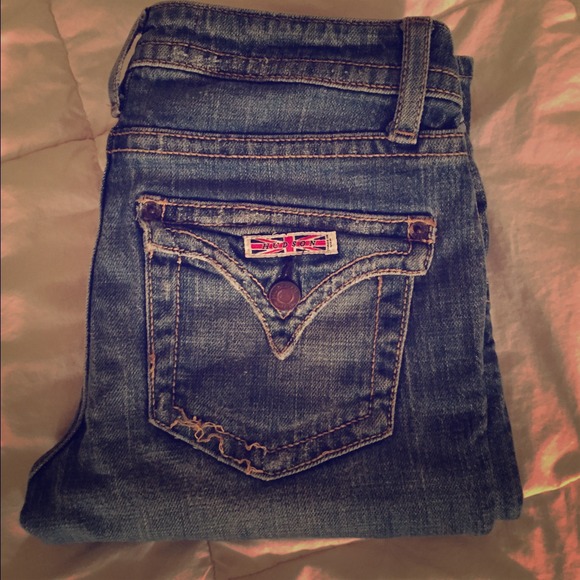 Hudson straight leg jeans