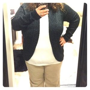 Open front cardigan