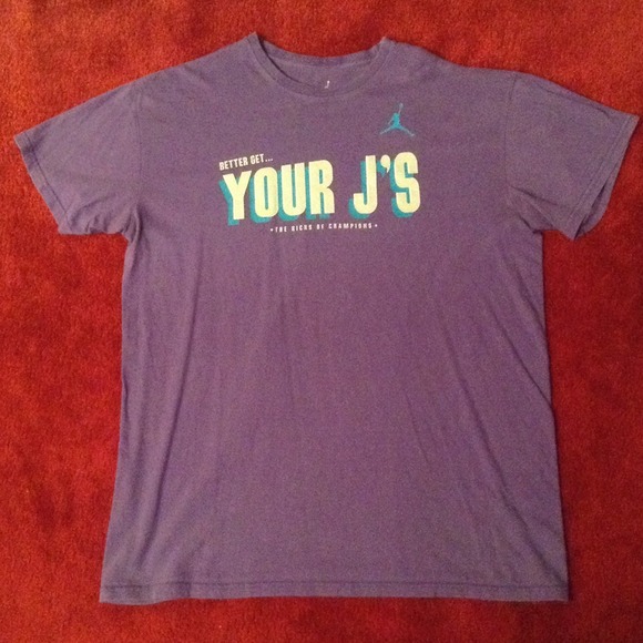 Jordan T-shirt. Better get your J's