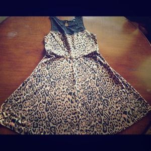 Forever 21 plus-size cheetah print dress