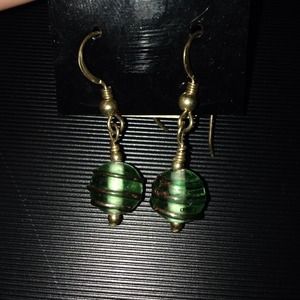 14kt Gold Hook Earrings