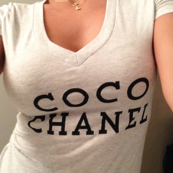 Fashion Tee "CoCo Chanel "