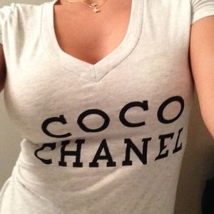 Fashion Tee "CoCo Chanel "