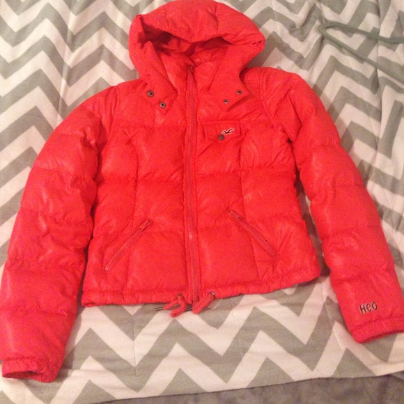 Hollister co puffer jacket