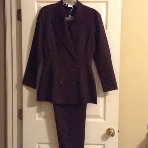 Chocolate Brown Pant Suit
