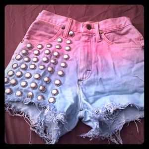 High waist shorts