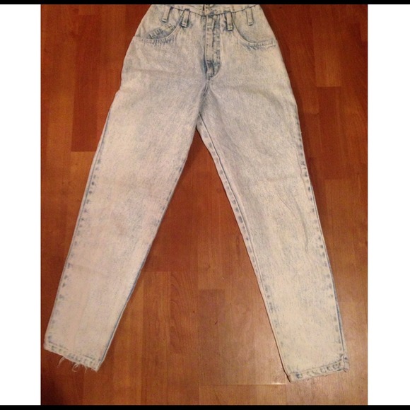 vintage high waisted jeans