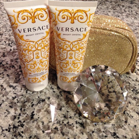 Versace Bright Crystal shower gel & lotion